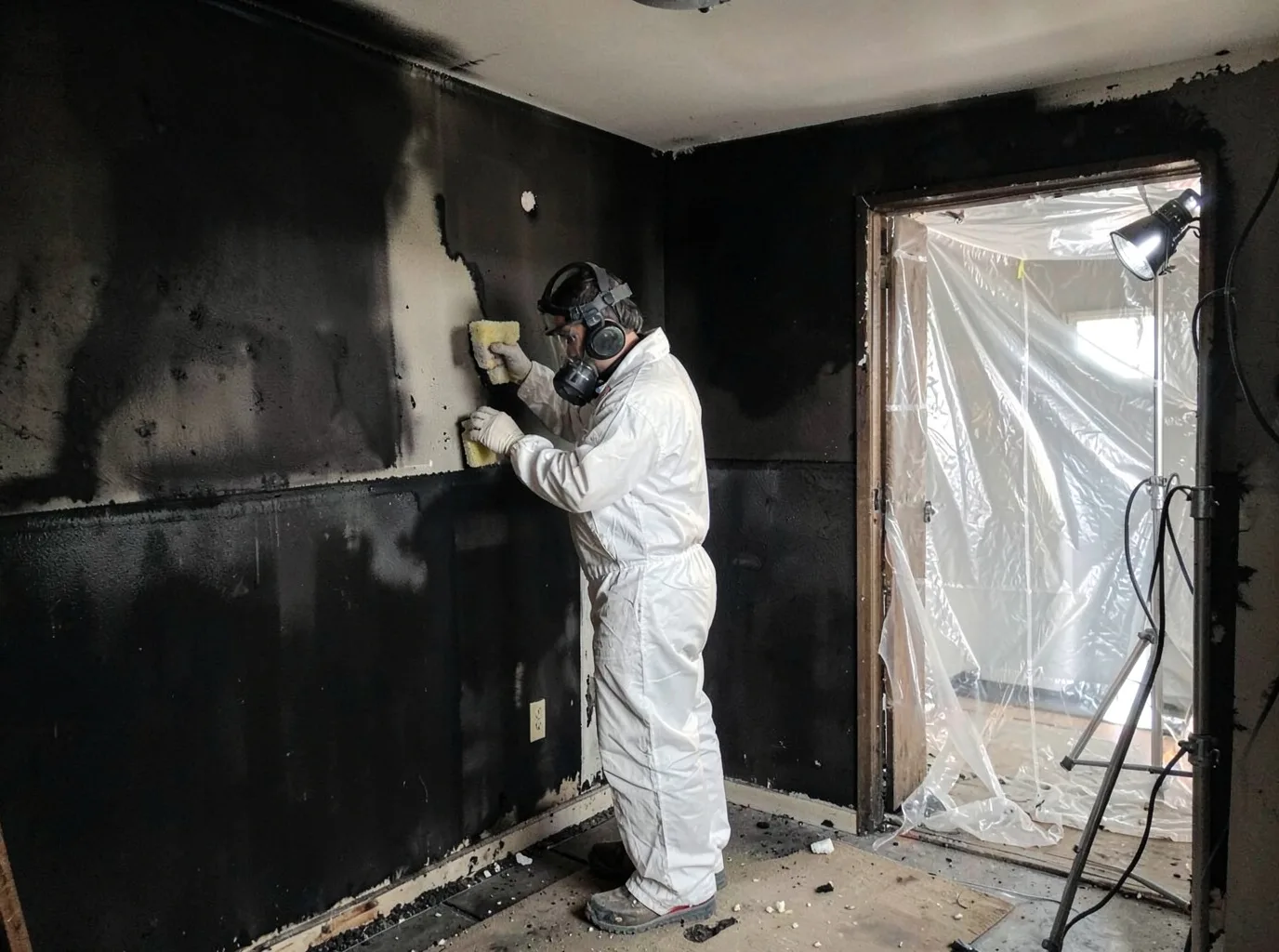 Fire Damage Restoration company in Coulters, PA